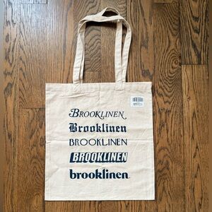 Brooklinen Cotton Tote Bag NWT